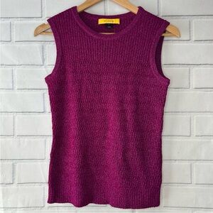 St.John Yellow Label Sleeveless Knit Vest Size P